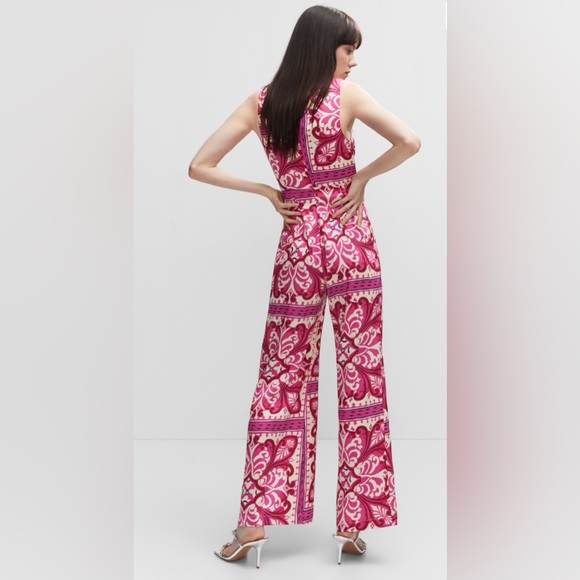MANGO  NWT Printed jumpsuit - Picture 3 of 6